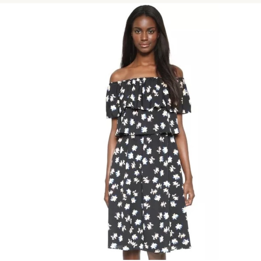 Cooper & Ella Printed Popover Casual Dress Sz:S